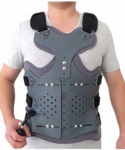 BackPainSeal™ DO-515 Adjustable Full TLSO Brace with Airbag Waist Compression 7 DO-840 Adjustable Full TLSO Brace Demo Picture
