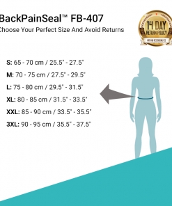 BackPainSeal™ FB-407 Women's Tummy Shaper Belt with Lumbar Support 7