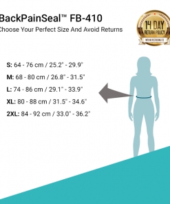 BackPainSeal™ FB-410 Women's Lightweight Fitness Gym Belt 8