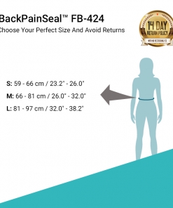 BackPainSeal™ FB-424 Women's Cotton Support Belt for Back Pain, Postpartum Recovery and Tummy Control 11 BackPainSeal™ FB-424 Women's Cotton Support Belt for Back Pain, Postpartum Recovery and Tummy Control 5