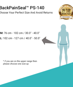 BackPainSeal™ PS-140 Unisex Hip Belt for SI Joint and Sciatica Relief 16 BackPainSeal™ PS-140 Unisex Hip Belt for SI Joint and Sciatica Relief 7