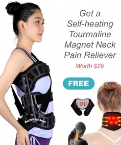 BackPainSeal™ DO-820 Modern Corrective Scoliosis Brace for Kids and Adults + FREE Neck Pain Reliever (Combo Offer) 7