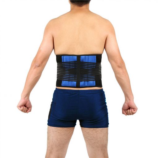 Men's Lumbar Belt for Lower Back Spasms and Sprains Relief