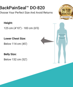BackPainSeal™ DO-820 Modern Corrective Scoliosis Brace for Kids and Adults + FREE Neck Pain Reliever (Combo Offer) 12