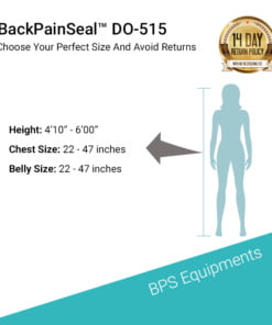BackPainSeal™ DO-515 Adjustable Full TLSO Brace with Airbag Waist Compression 9 BackPainSeal™ DO-515 Adjustable Full TLSO Brace with Airbag Waist Compression 1