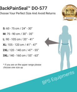 BackPainSeal™ DO-577 Full Back TLSO Brace for Vertebral Fracture, Lordosis, Herniated Discs and Postural Extension + FREE Neck Pain Reliever (Combo Offer) 15 BackPainSeal™ DO-577 Full Back TLSO Brace for Vertebral Fracture, Lordosis, Herniated Discs and Postural Extension + FREE Neck Pain Reliever (Combo Offer) 1